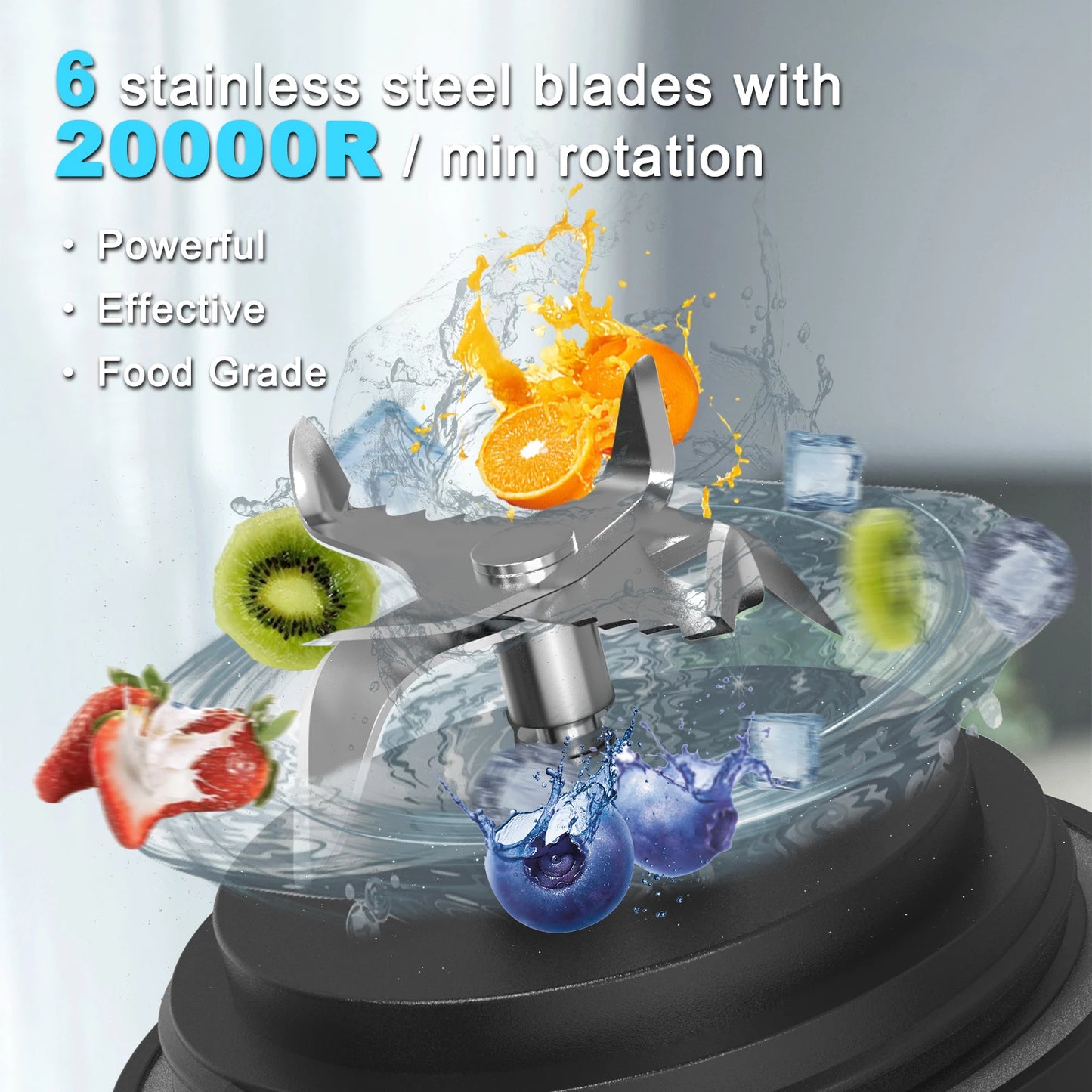 GoBlend Pro 600 – Portable Electric Juicer
