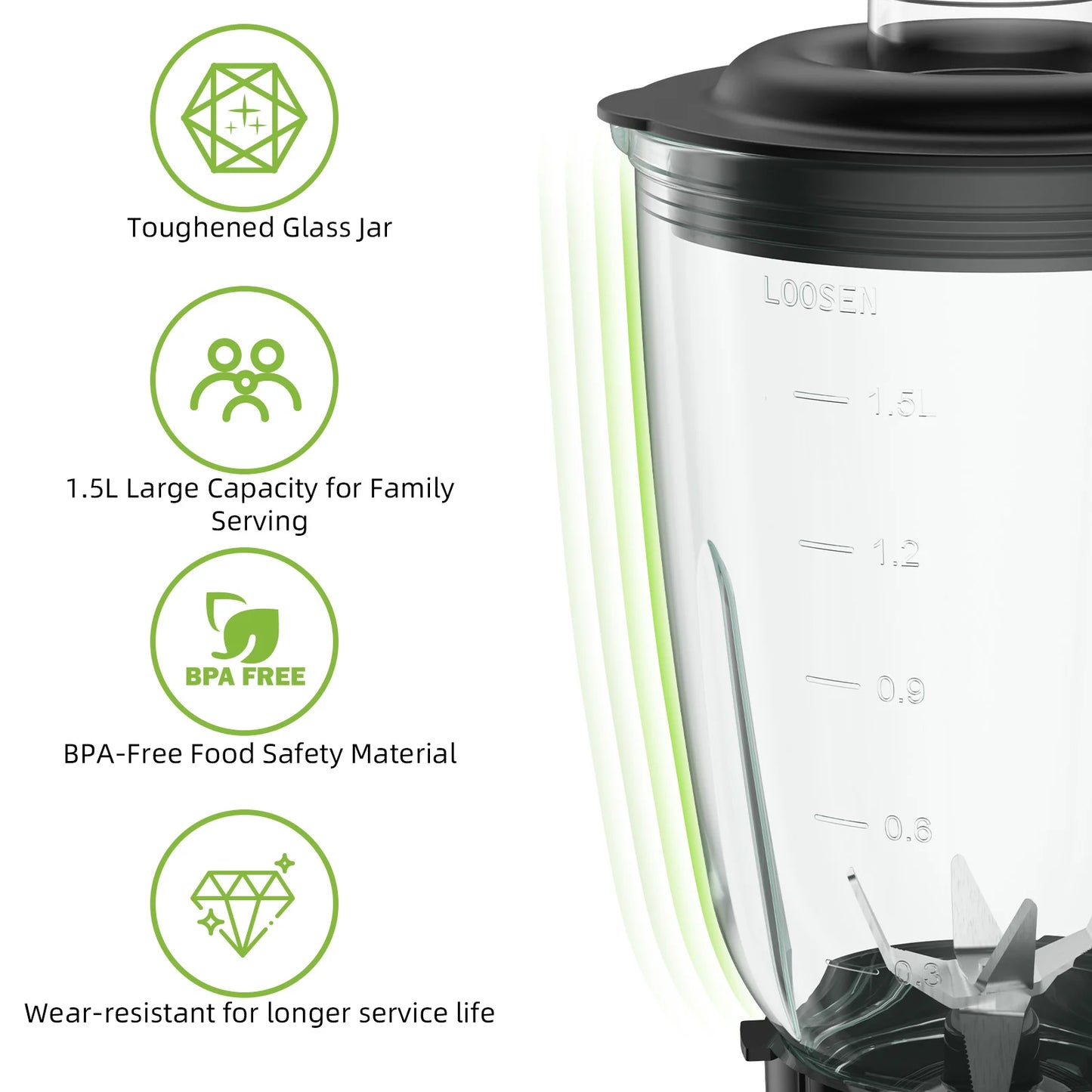 GoBlend Duo 1300 – Power Smoothie Blender