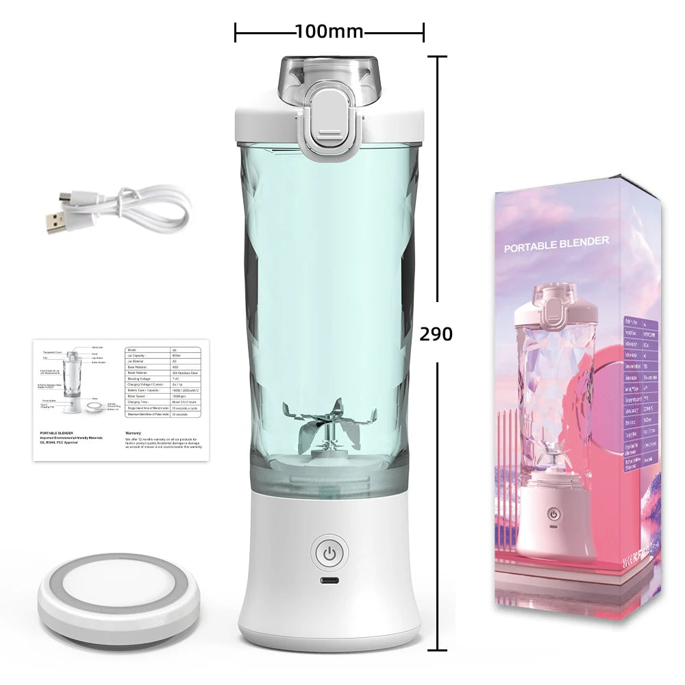 GoBlend Pro 600 – Portable Electric Juicer